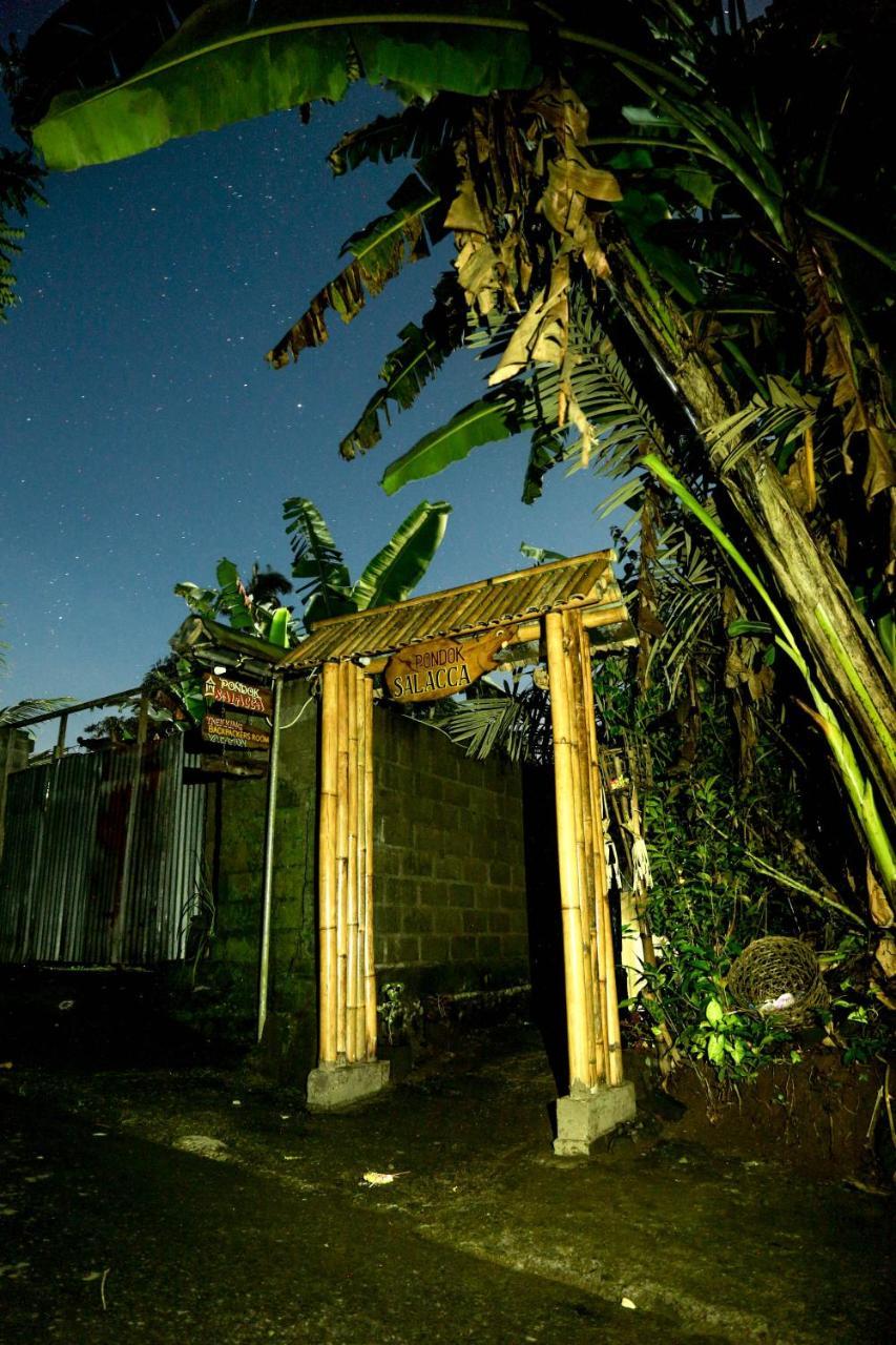 Pondok Salacca#Bamboohouse# Candidasa Exterior foto